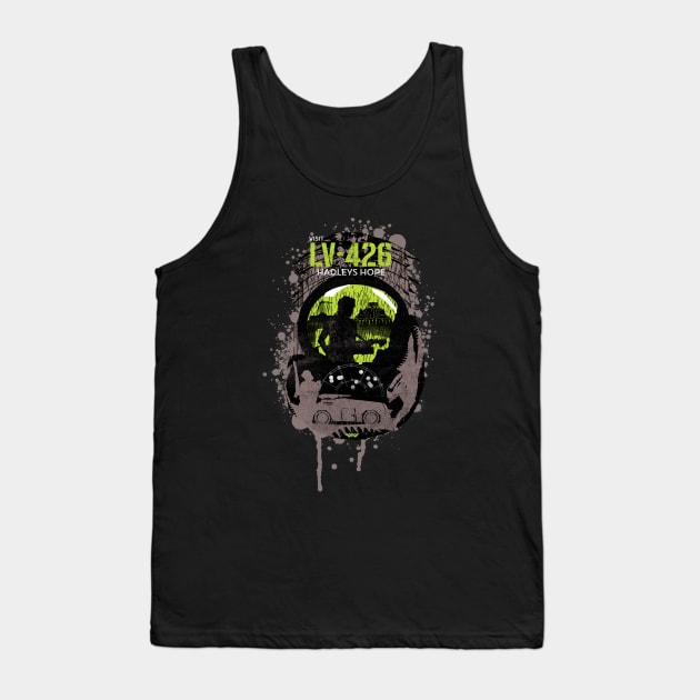 Visit LV426 Tank Top by technofaze